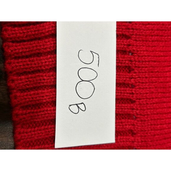 American Stitch Red Sweater I Cant Feel My Face Graphic Holiday Ugly Sz Large - Picture 9 of 9